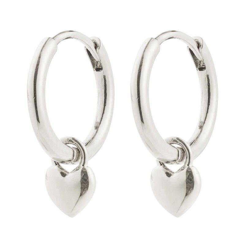 Pilgrim Alaia Recycled Earrings - Silver Plated image number 0